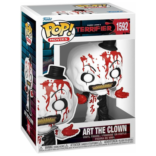 Funko Pop! Vinyl Art the Clown Bloody (Terrifier Movie)